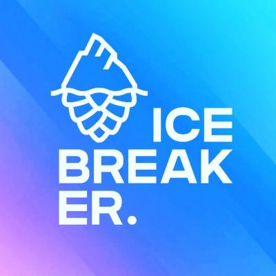 Ice breaker brewing logo
